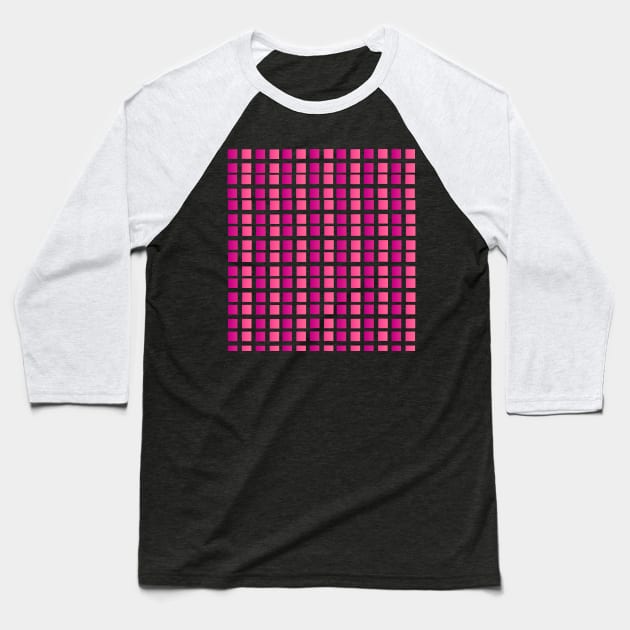 SQUARES PATTERN,  SQUARE STANDARD Baseball T-Shirt by SAMUEL FORMAS